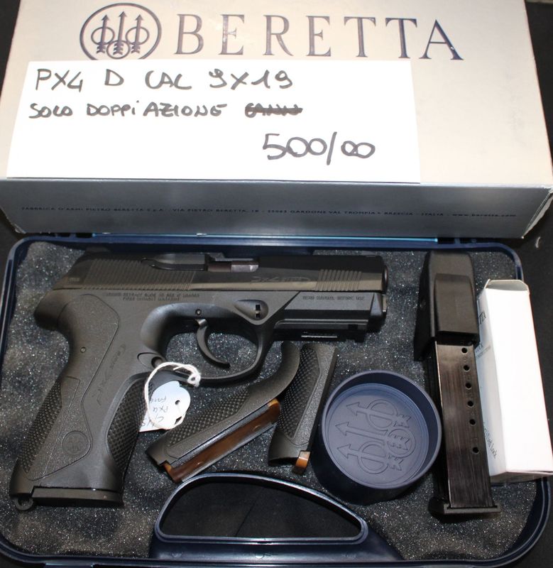 BERETTA PX4 D CALIBRO 9X19 a  500,00€