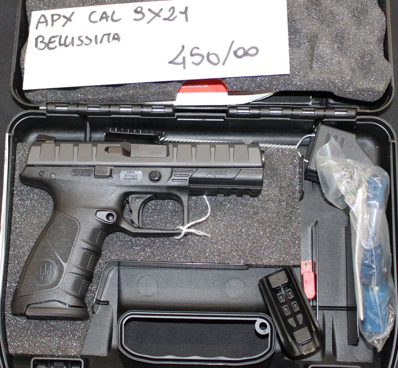 BERETTA APX CAL.9X21 a 450,00€