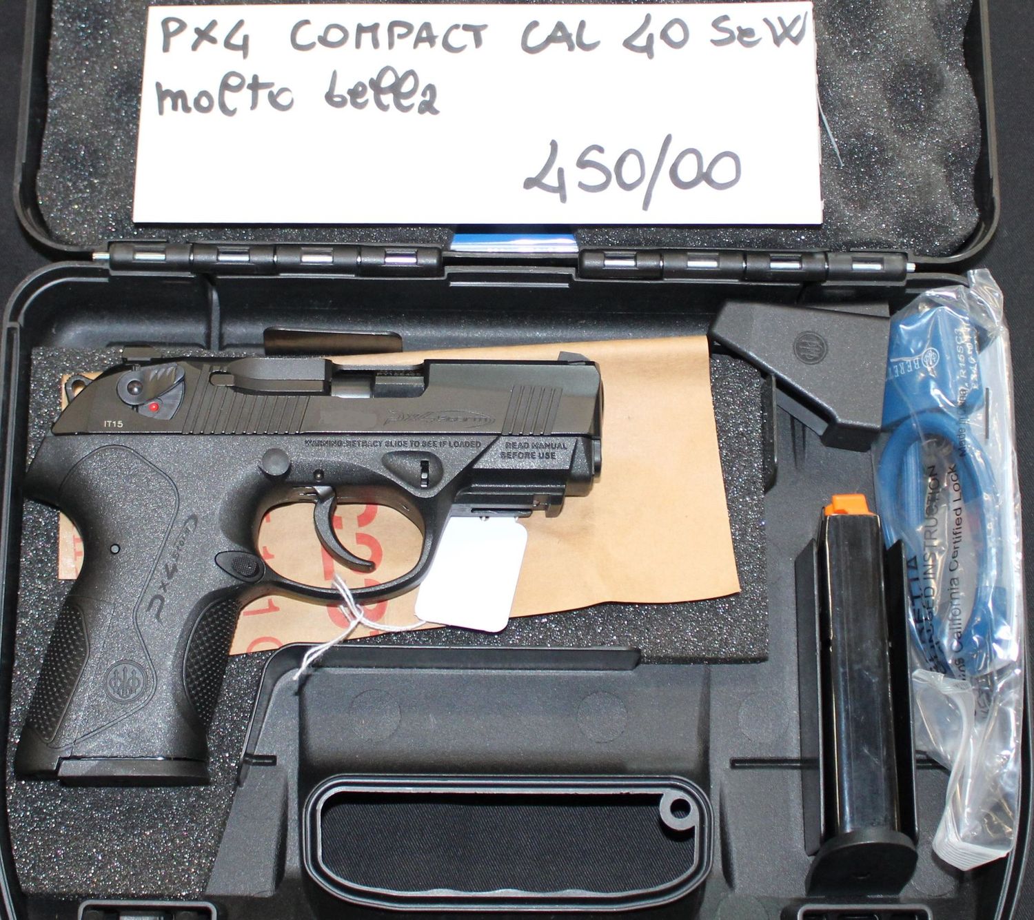 BERETTA PX4 STORM COMPACT CAL. 40 S&W a 450,00€