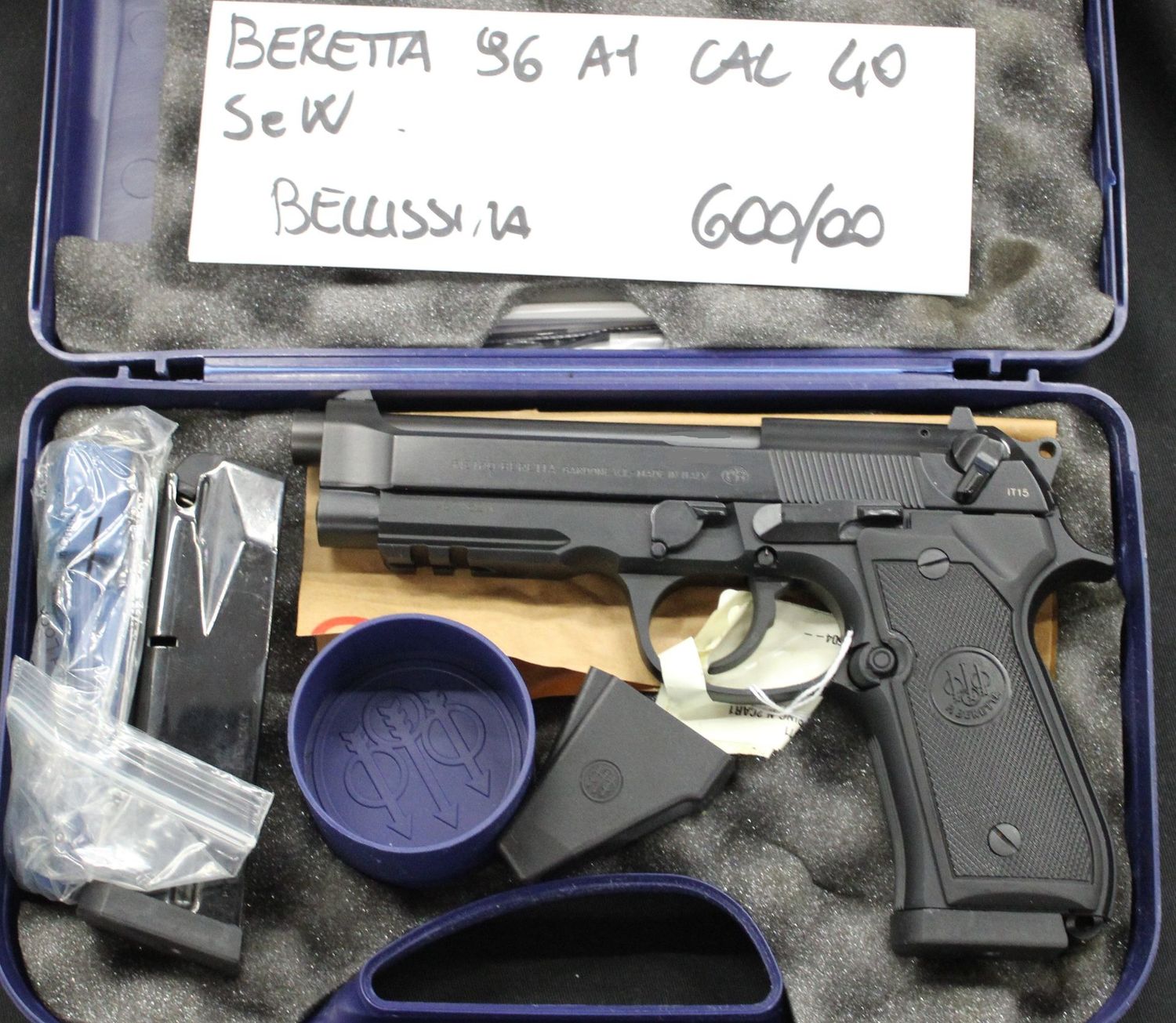BERETTA MOD.96 A1 CAL. 40 S&E a 600,00€