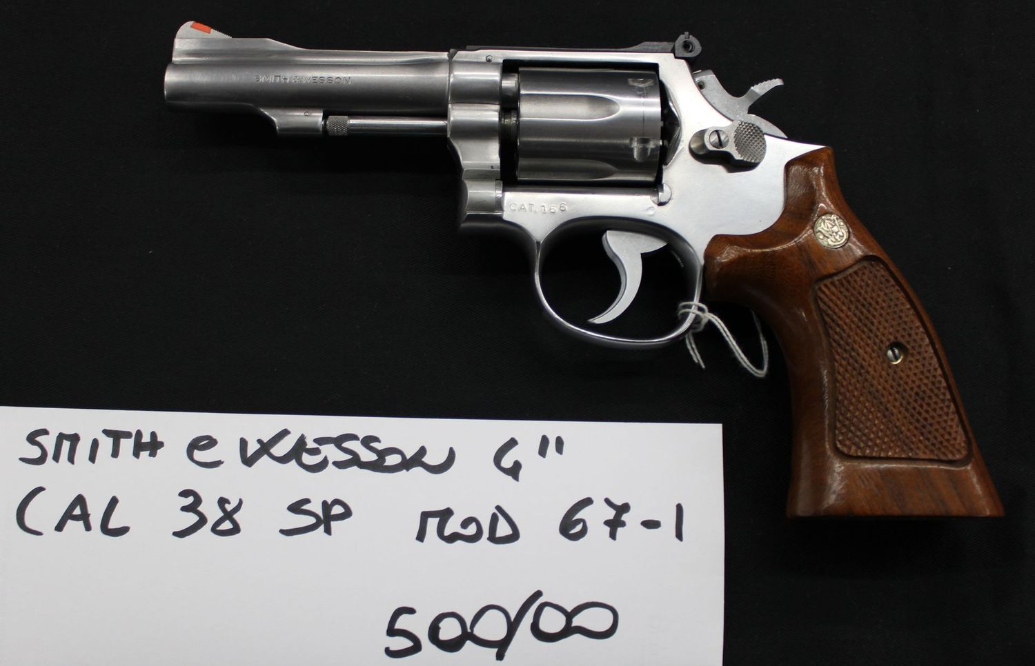 SMITH & WESSON CALIBRO 38 SPECIAL a 500,00€