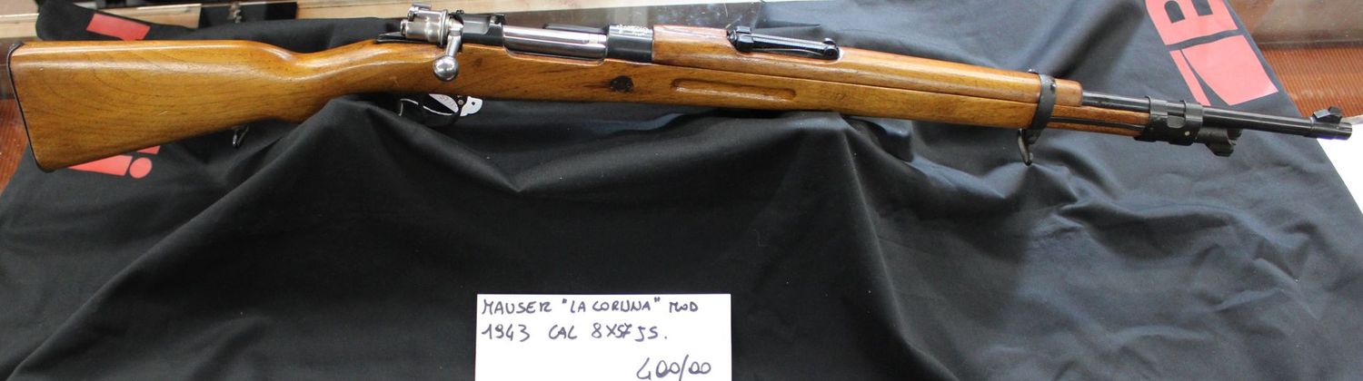 MAUSER "La Coruña" CAL.8X57 JS a 400,00€
