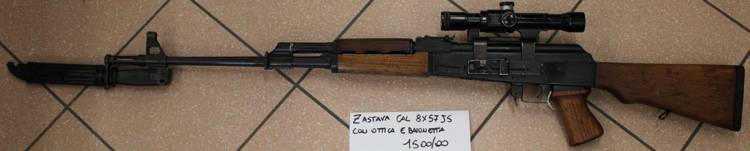 ZASTAVA CAL. 8X57 JS a 1500,00€