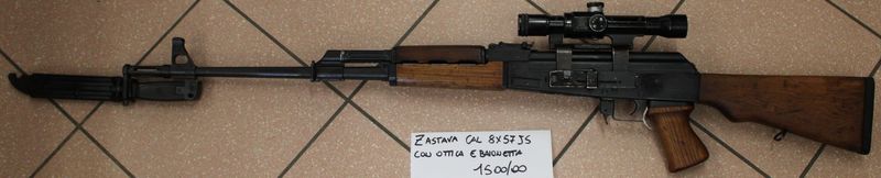 ZASTAVA CAL. 8X57 JS a 1500,00€