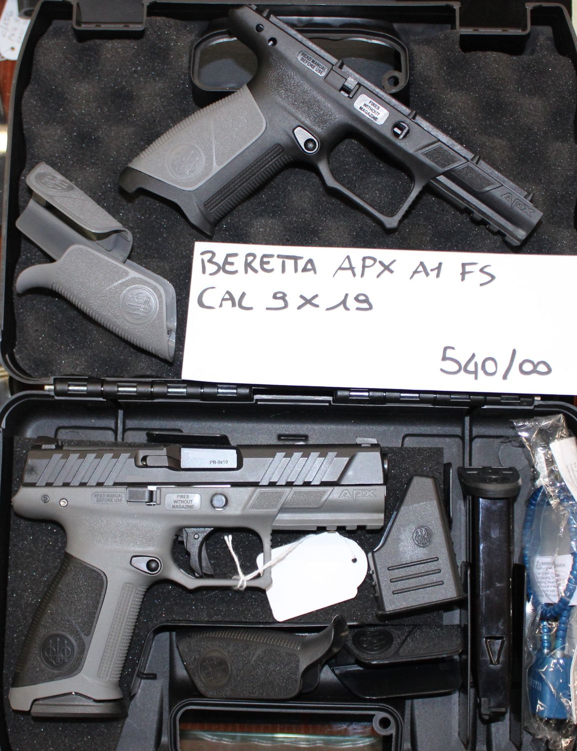 BERETTA APC A1 FS CAL 9X19  a 540,00€