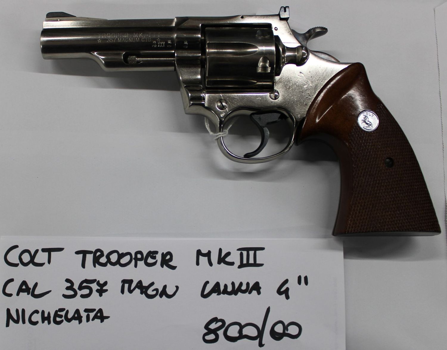 COLT TROOPER MK III CAL. 357 MAG.  a 800,00€