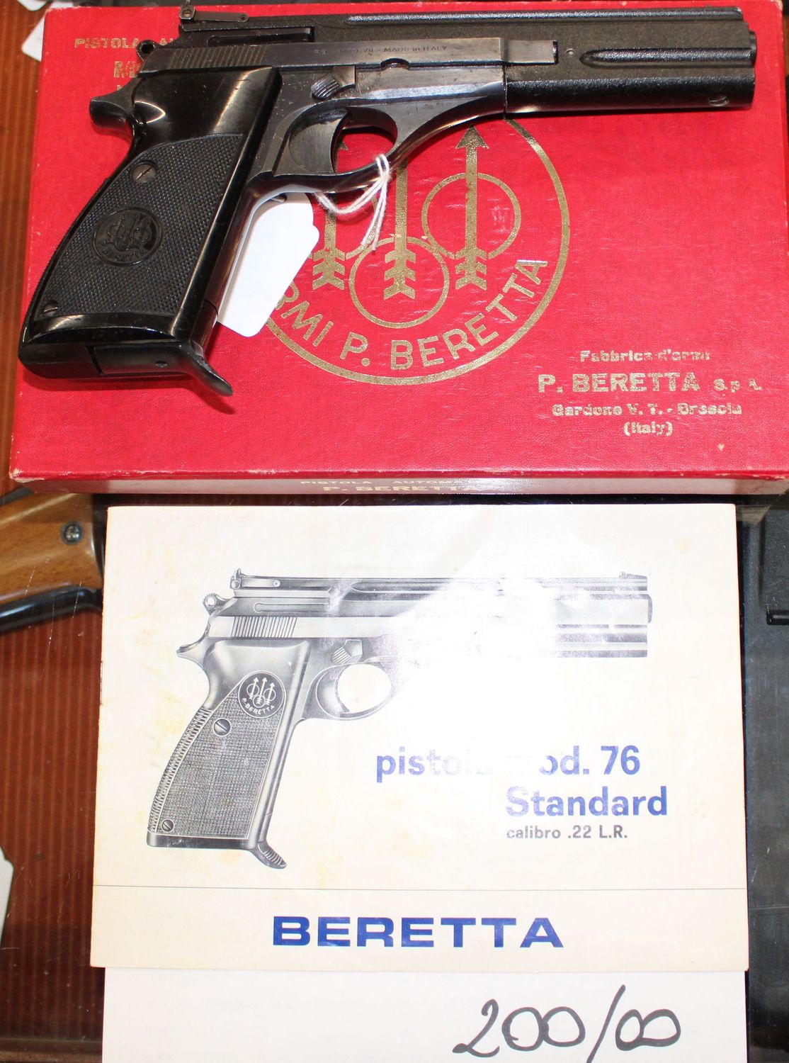 BERETTA MOD 76 CAL. 22l.r. a 200,00€