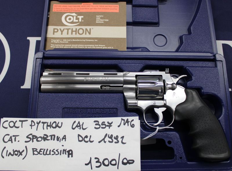 COLT PYTHON CAL 357 MAG. a 1300,00€
