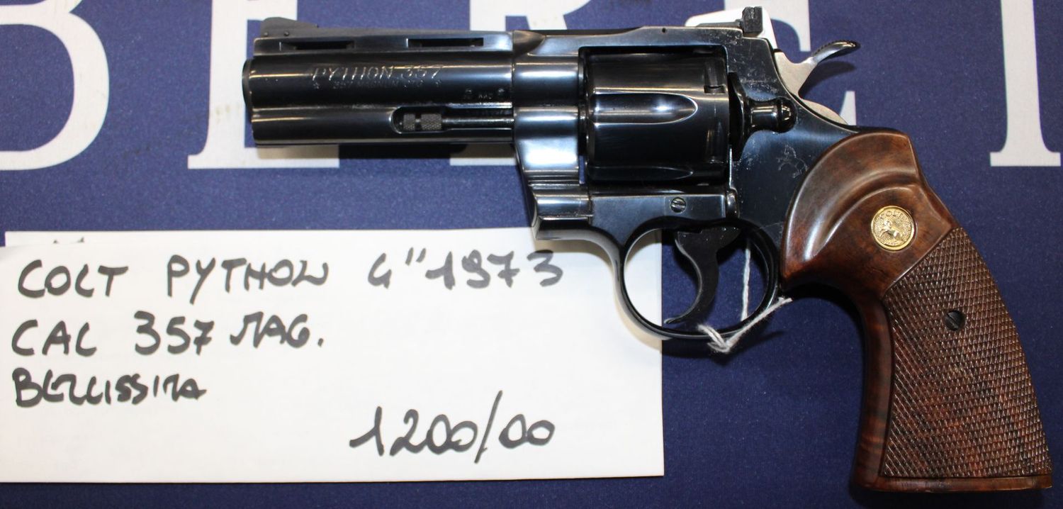 COLT PYTHON  4" CAL 357 MAG.  a 1200,00€
