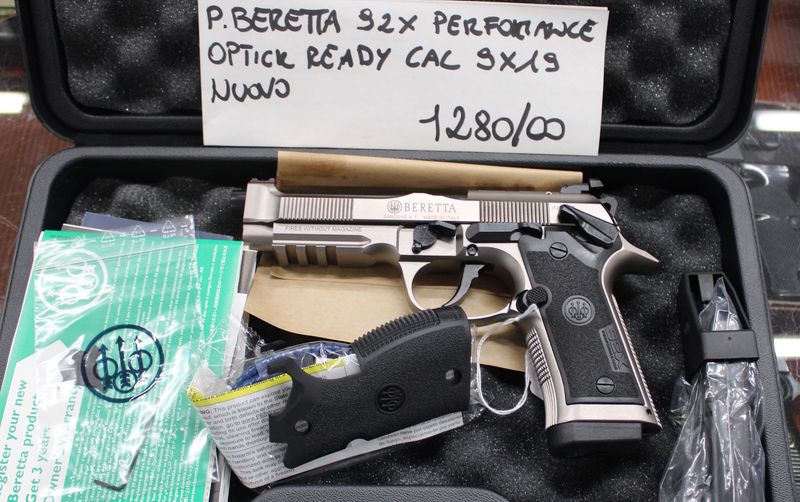 P.BERETTA 92X PERFOMANCE  CAL 9X19 a 1280,00€