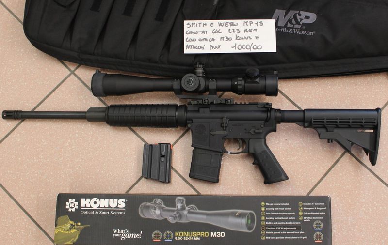 SMITH & WESSON MP15 CAL 223 REM a 1000,00€
