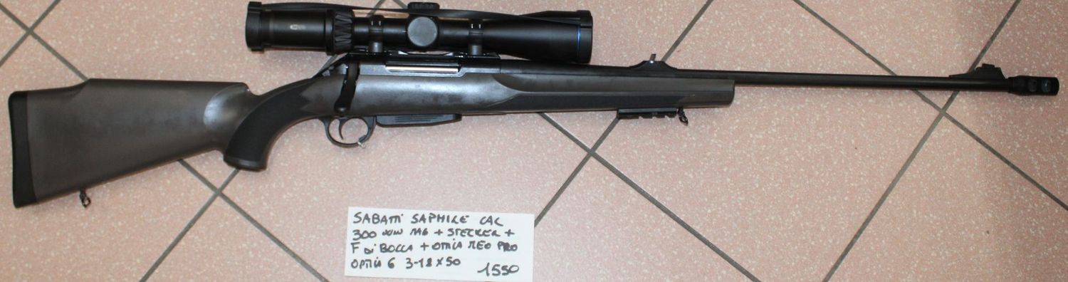 SABATTI SAPHIRE CAL 300 WIN.MAG  a 1550,00€