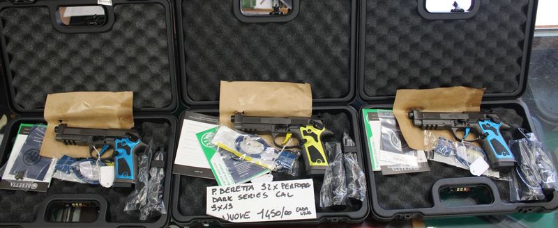 P.BERETTA 92X PERFORMANCE DARK SERIES CAL 9X19 a 1450,00€ l'una