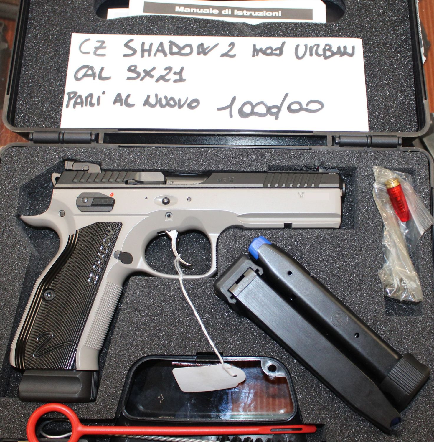 CZ SHADOW 2 MOD. URBAN CAL 9X21 a 1000,00€