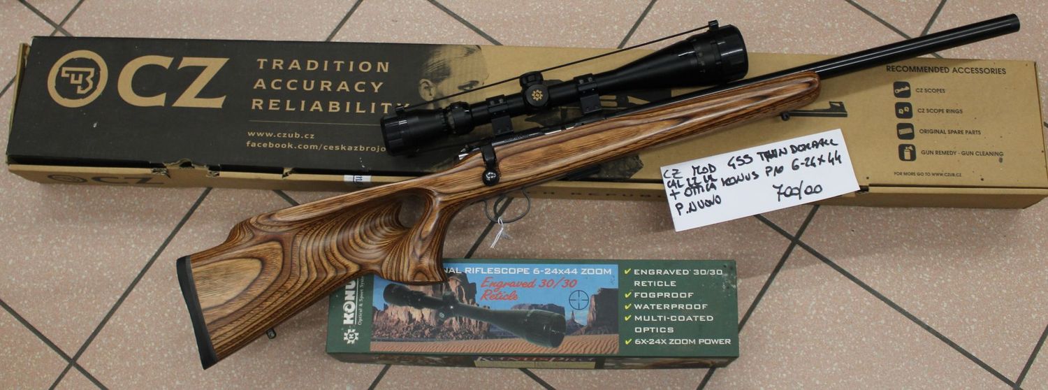 CZ MOD. 455 CAL 22 L.R. a 700,00