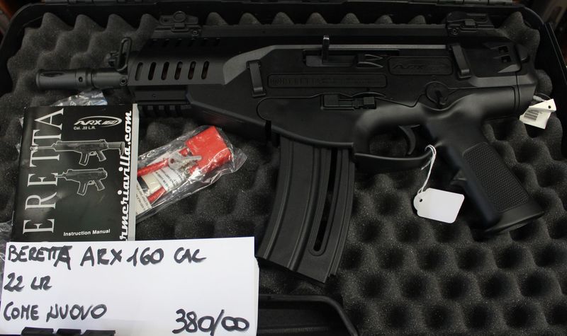 BERETTA ARX 160 CAL 22 L.R. a 380,00€