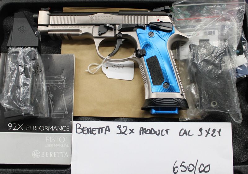 P.BERETTA 92X PRODUCTION CAL. 9X21