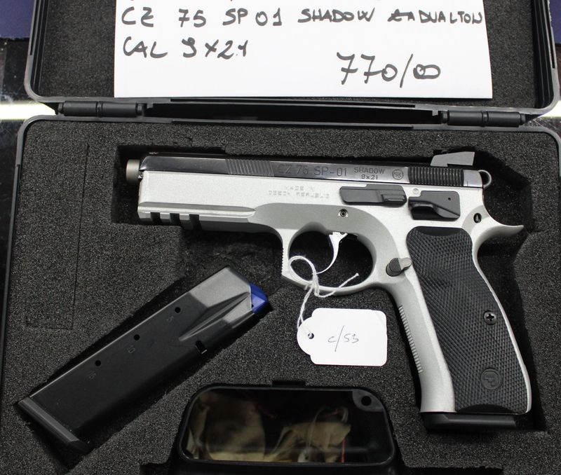 CZ 75 SP01 SHADOW DUALTON CAL. 9X21 a 770,00€