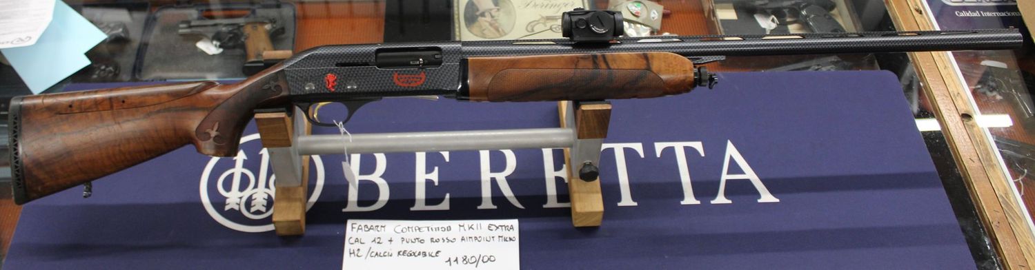 FABARM MK II CAL 12 CON PUNTO ROSSO AIMPOINT a 1180,00€