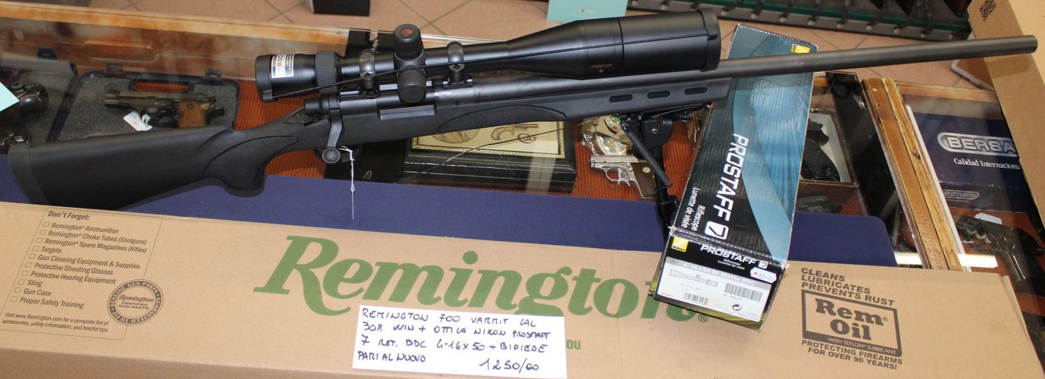 REMINGTON MOD 700 CAL 308 WIN a 1250,00