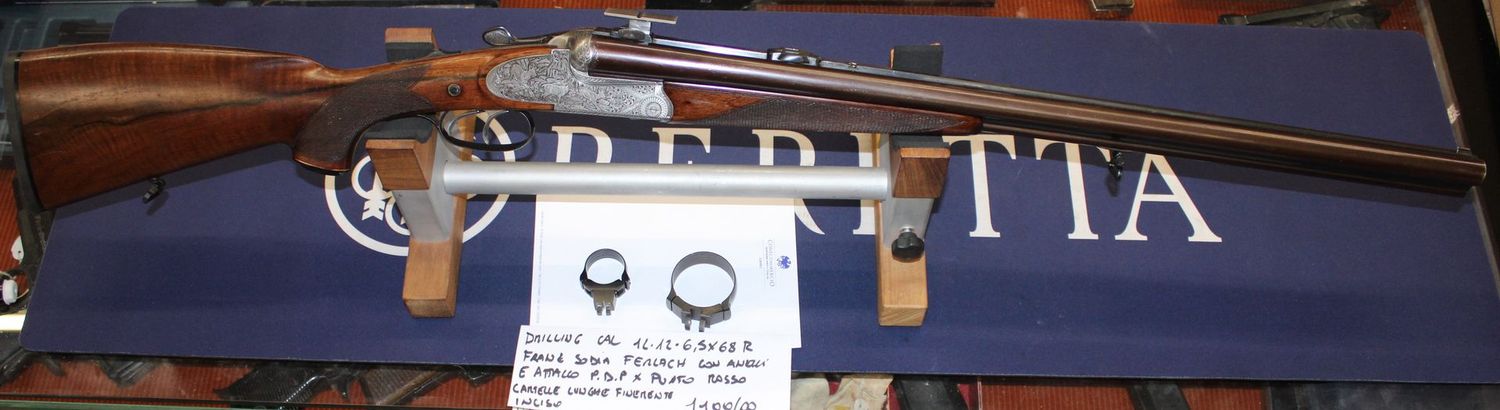 DRILLING FRANZ SODIA FERLICH CAL. 12-12-6.5X68R a 1100,00€