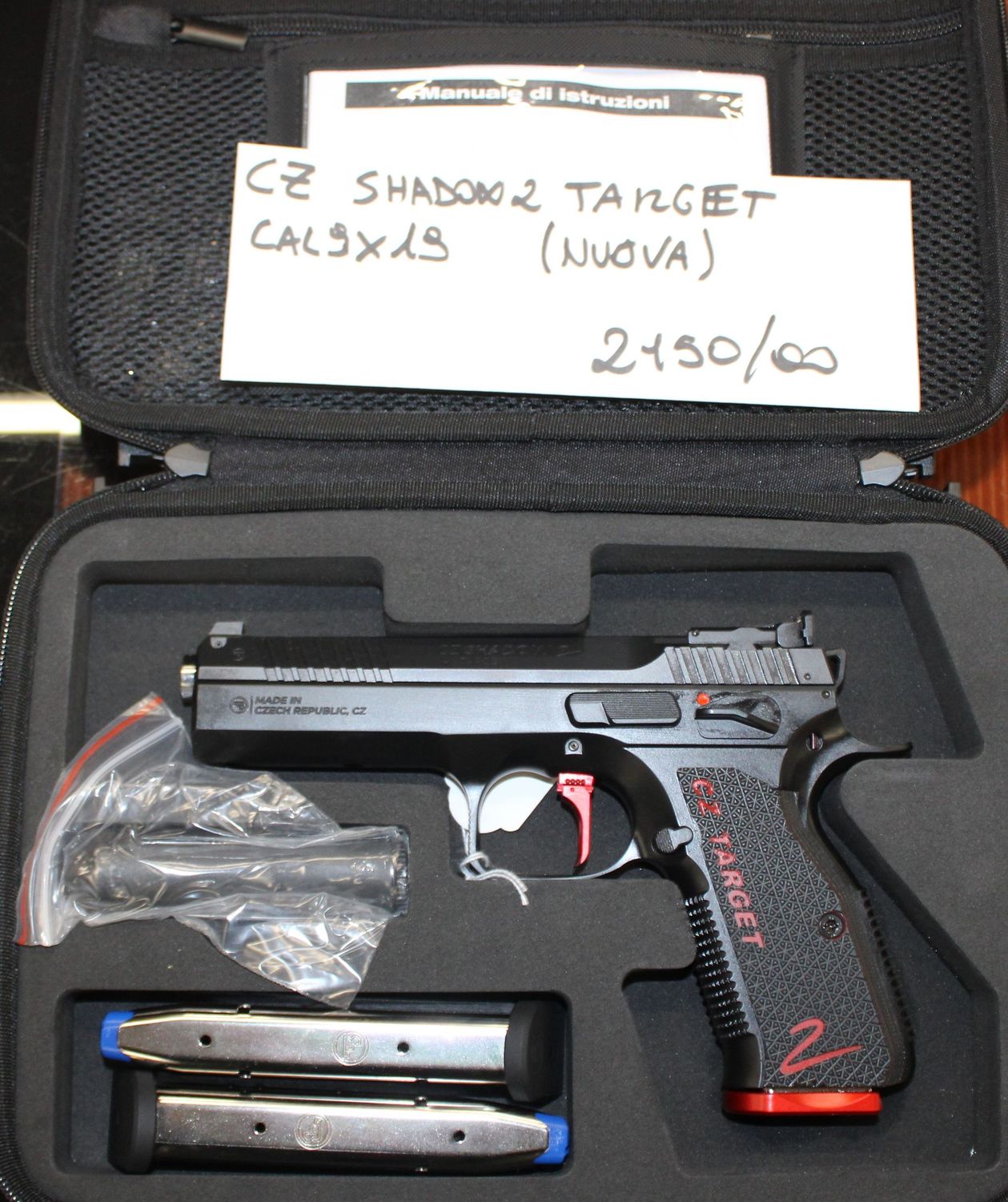 CZ SHADOW 2 TARGET CAL 9X19 a 2150.00€