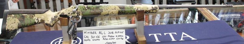 KIMBER 84L SUB ALPINE CAL. 30-06 a 1300,00€