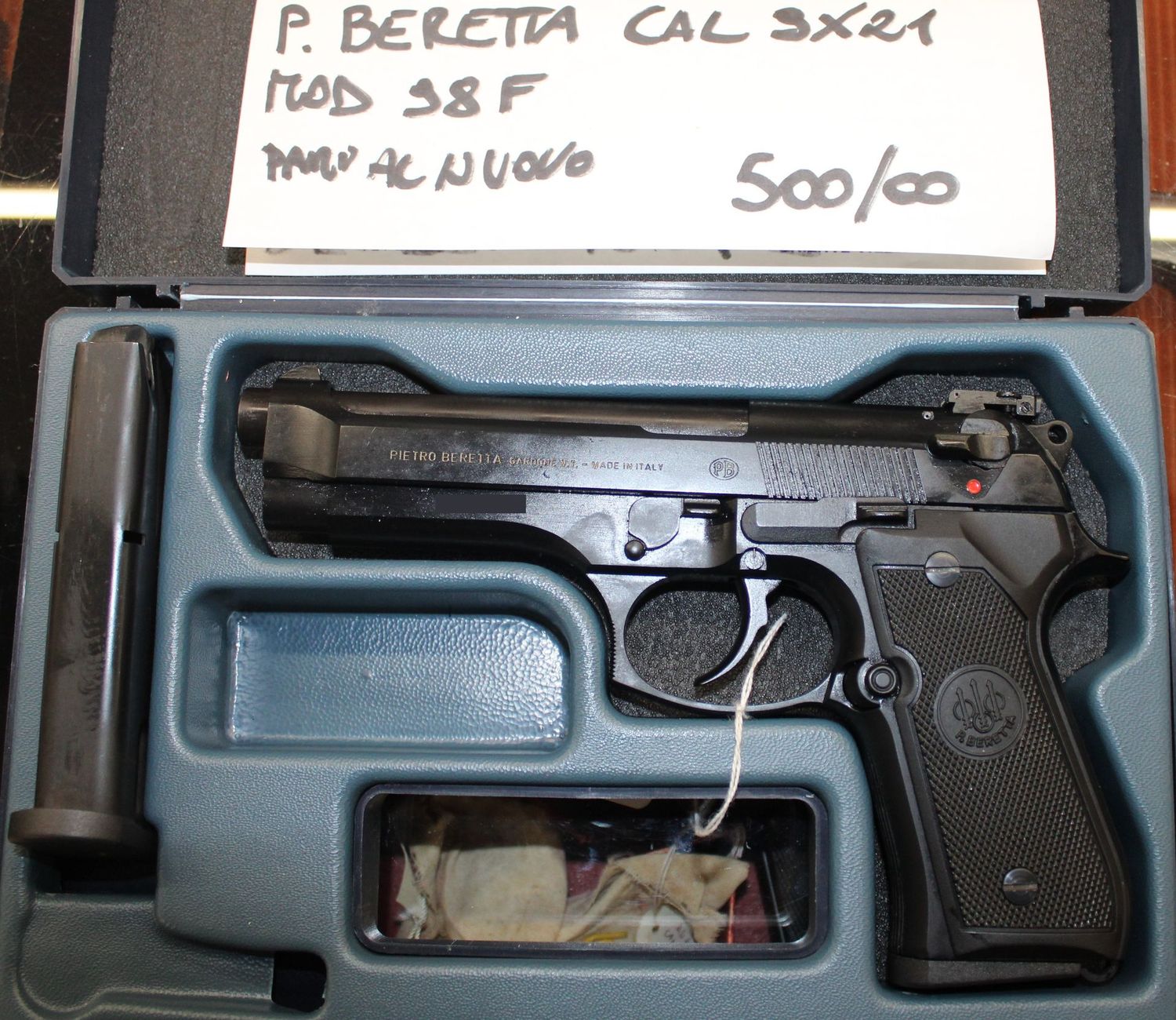 P.BERETTA 98F CAL. 9X21  a 500,00€