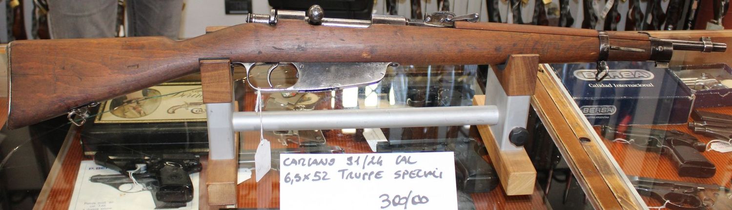 CARCANO 91/24 CAL. 6.5X52 TS a 300,00€