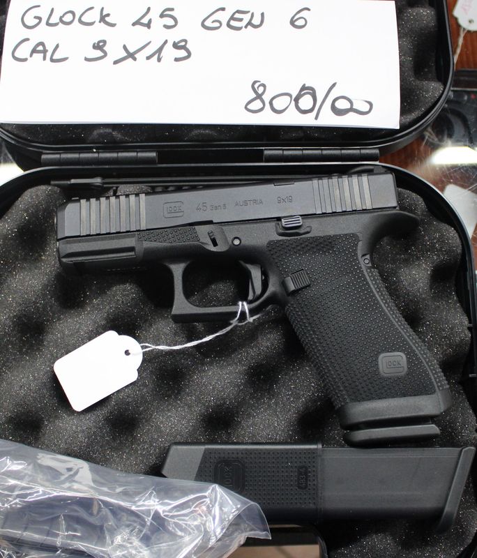GLOCK 45 GEN 6 MOS CAL. 9X19 a 800,00€