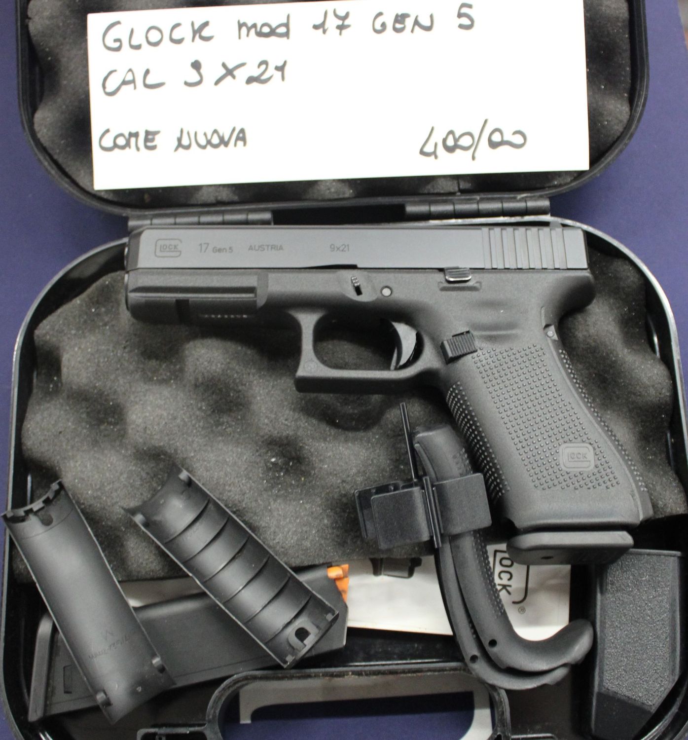 GLOCK MOD.17 GEN 5 CAL. 9X21 a 400,00€