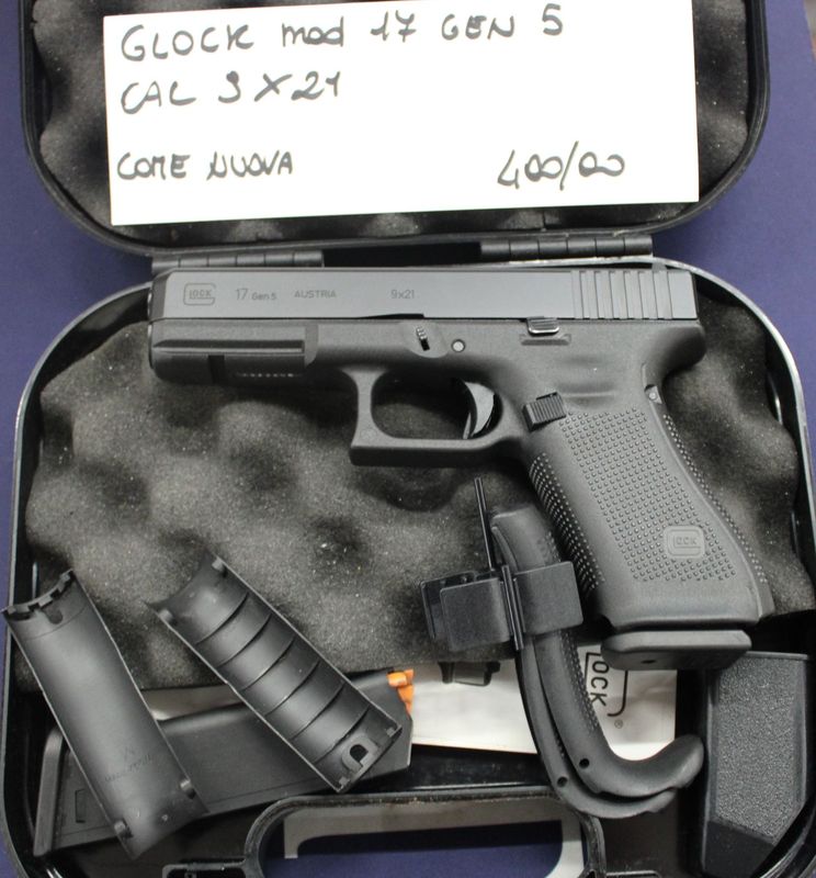 GLOCK MOD.17 GEN 5 CAL. 9X21 a 400,00€