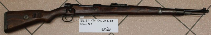 MAUSER K98 CAL 8X57 JS a 680,00€