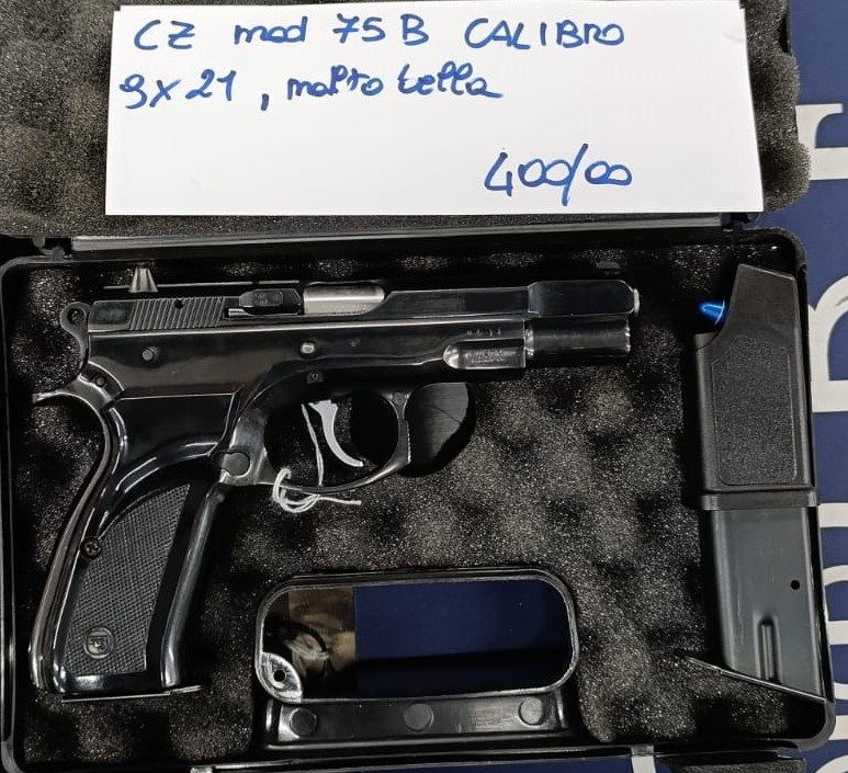CZ MOD. 75B  CALIBRO 9X21  a 400,00€