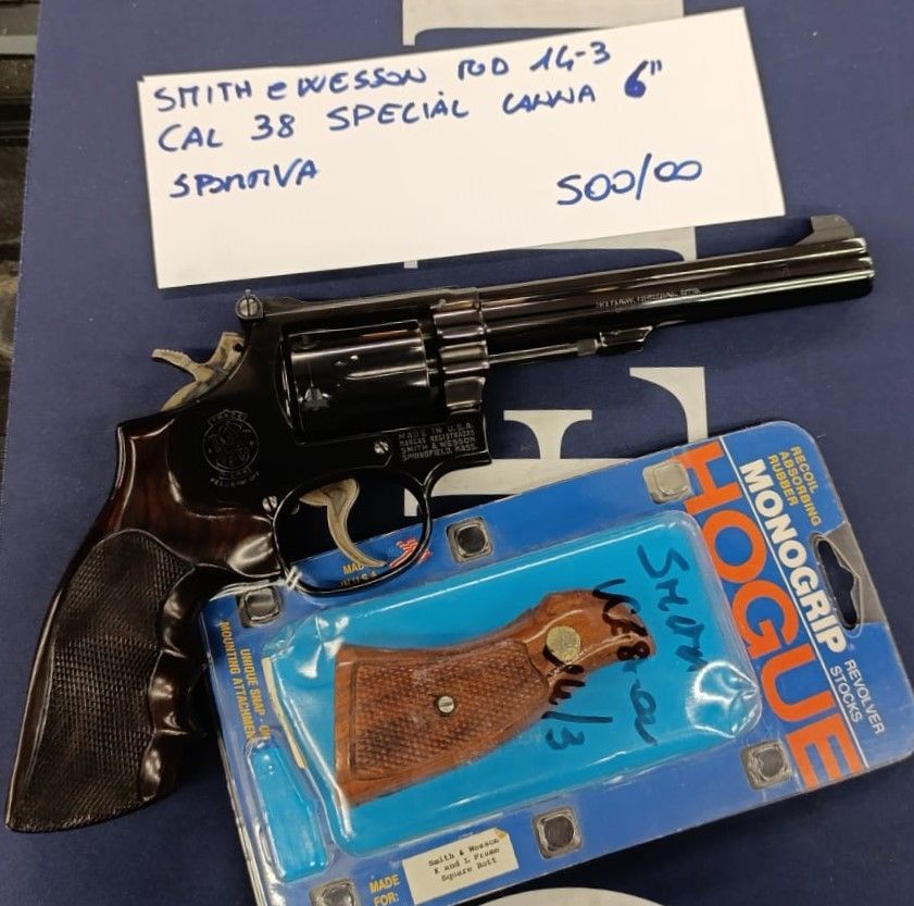SMITH & WESSON MOD.14-3 CAL. 38 SPECIAL a 500,00€