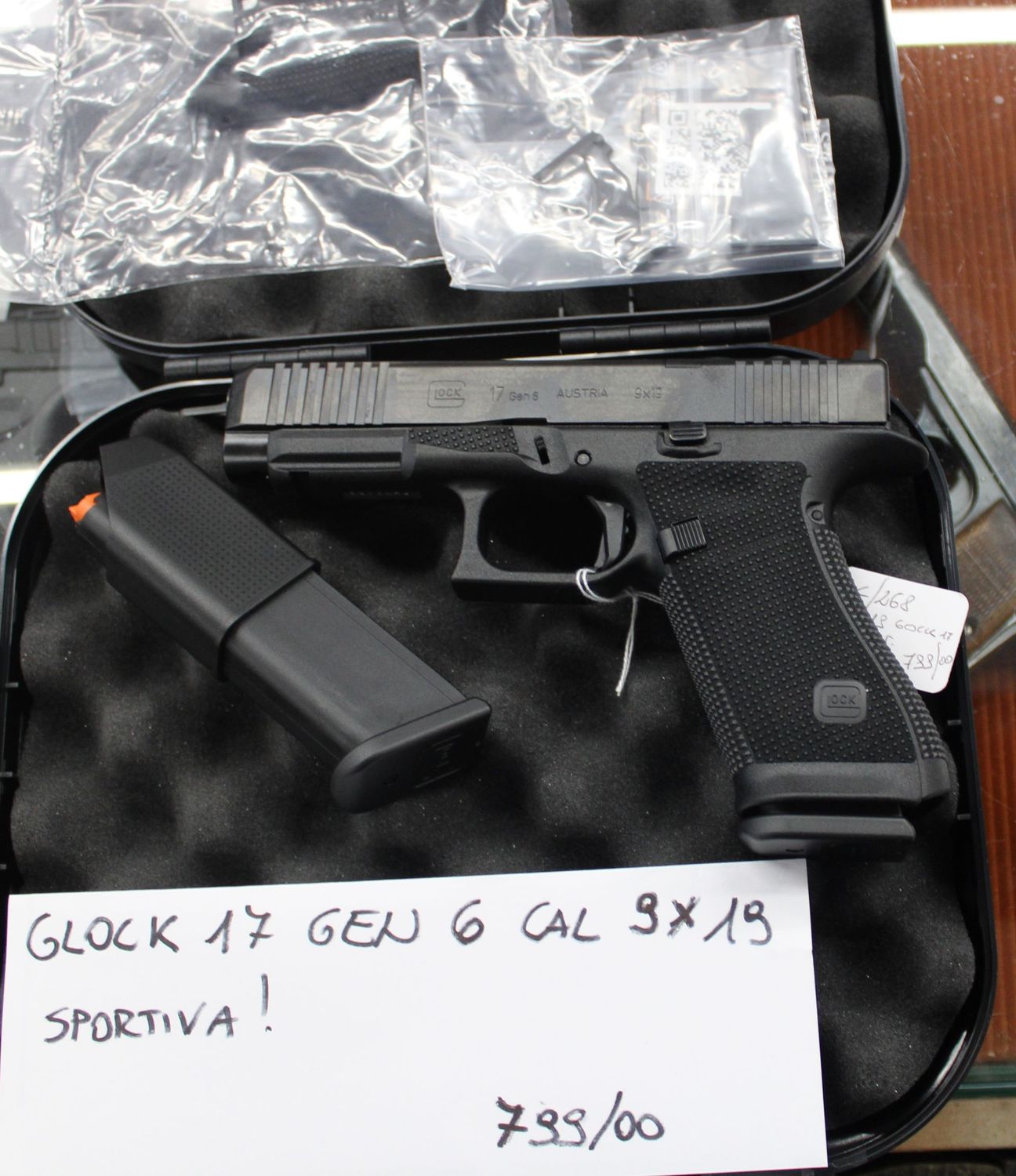 GLOCK 17 GEN 6 CALIBRO 9X19 a 799,00€