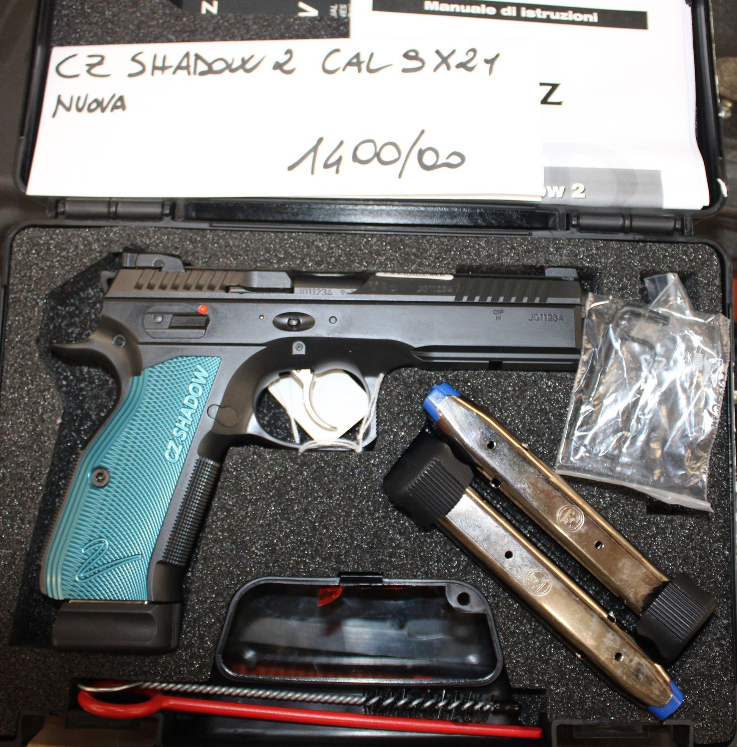 CZ SHADOW 2 CA. 9X21 a  1400,00€