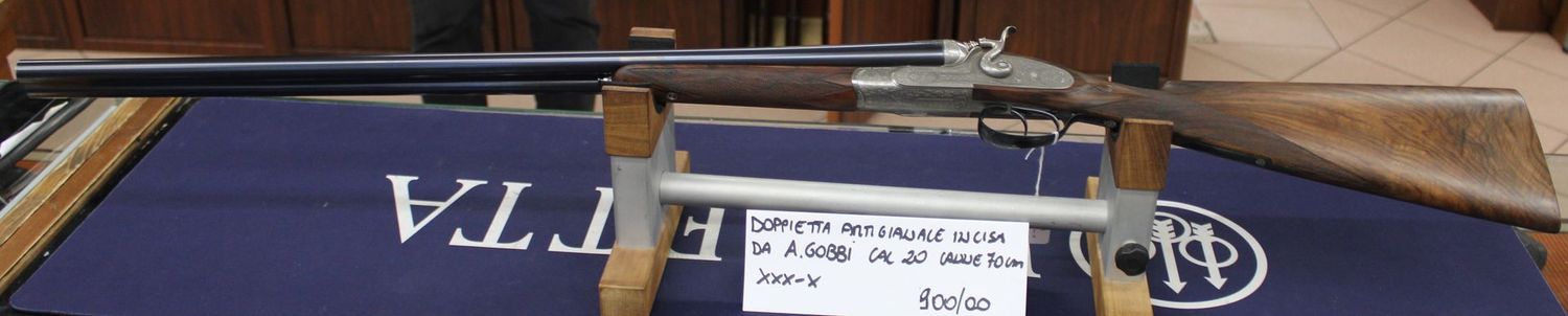 DOPPIETTA ARTIGIANLE INCISA A.GOBBI CAL.20 a 900,00€