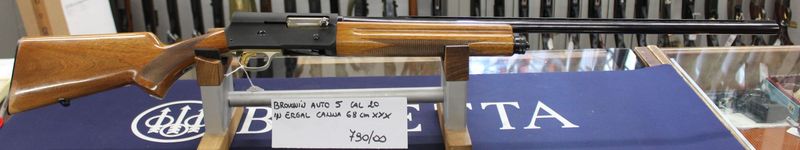 BROWNING AUTO 5 ERGAL CAL.20 a 790,00€