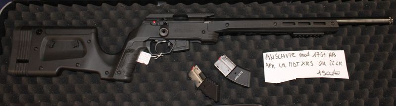 ANSCHUTZ MOD 1761 HP APR LR MDT XRS CAL. 22 L.R a 1500,00€