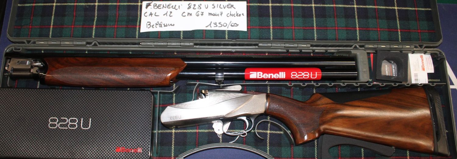 BENELLI 828 U SILVER CALIBRO 12 a 1950,00€