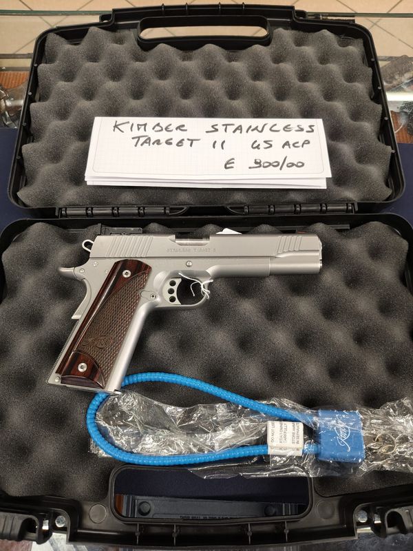 KIMBER STAINLESS TARGET II CAL. 45 ACP a 900,00€
