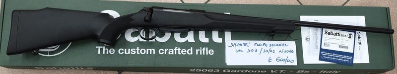 SABATTI PROFESSIONAL NEI CALIBRI 30-06-308 WIN a 600,00€ il pezzo!