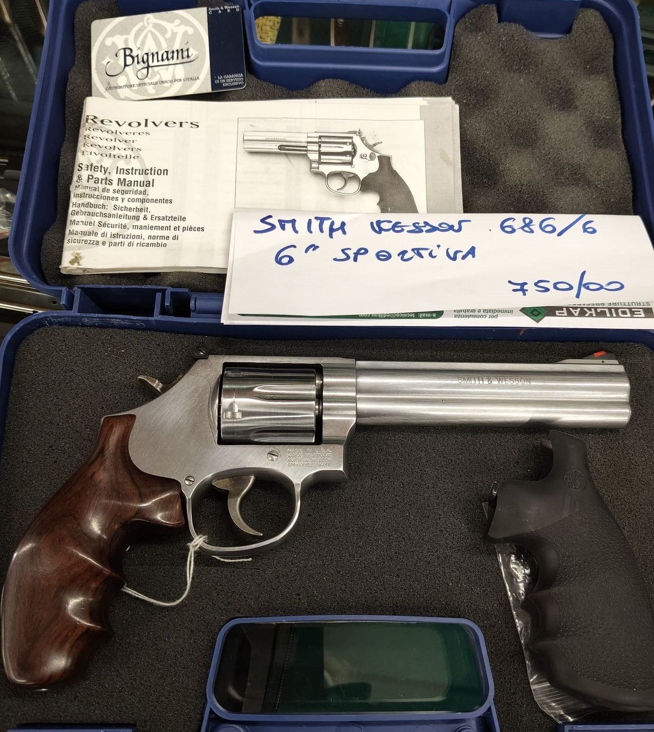SMITH & WESSON CAL. 357 Magnum a 750,00€