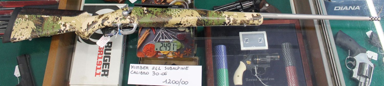 KIMBER 84L SUBALPINE CAL.30-06 a 1200,00
