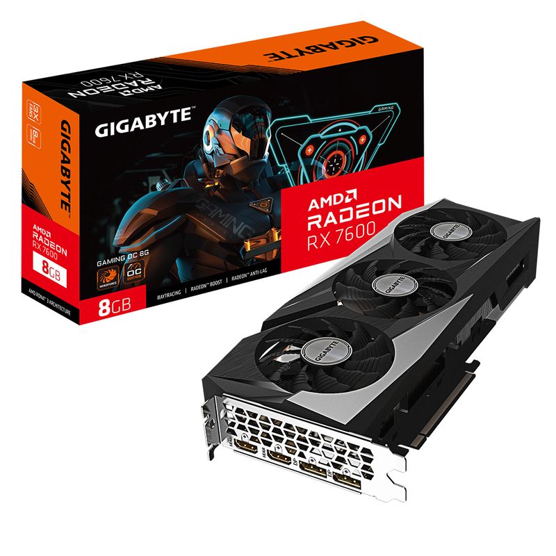 Gigabyte Radeon RX 7600 GAMING 8GB OC