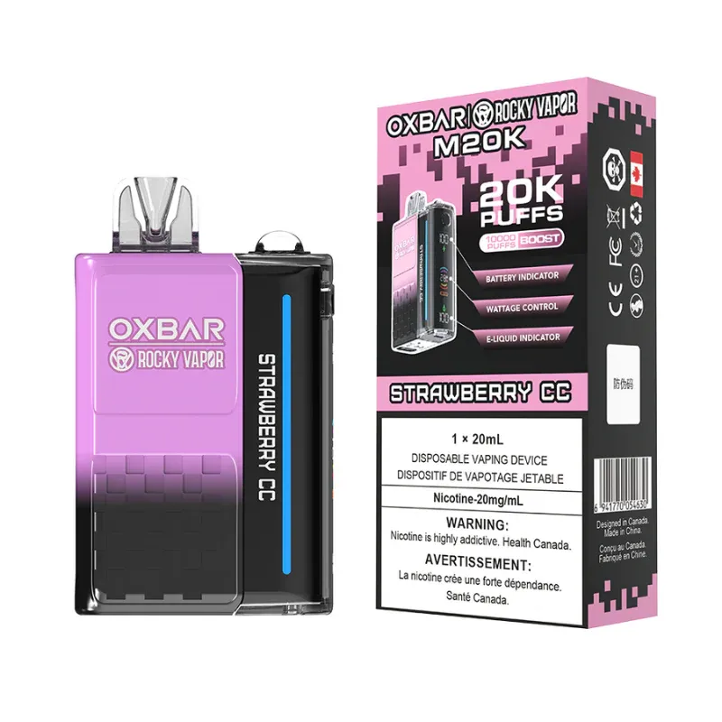 OXBAR M20K STRAWBERRY CC DISPOSABLE VAPE