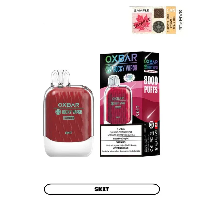 OXBAR G8000 SKIT DISPOSABLE VAPE (8000 PUFFs)