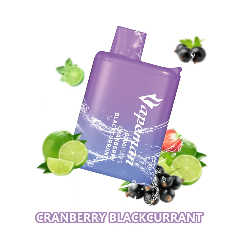 VAPEMAN - CRANBERRY BLACKCURRANT