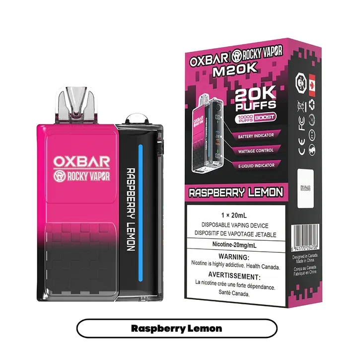 Rocky Vapor Oxbar M20K - Raspberry Lemon